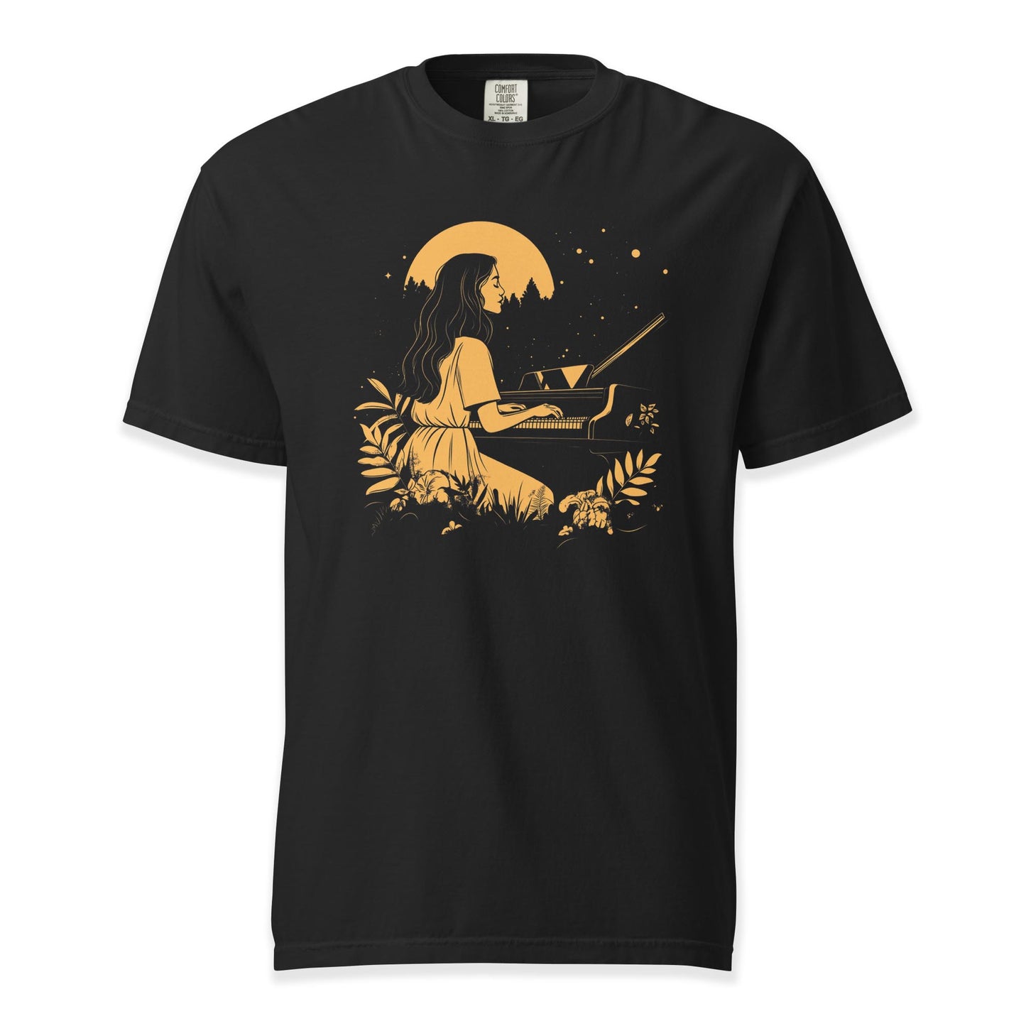 Moonlight Sonata T-Shirt | Comfort Colors Premium Music T-Shirt