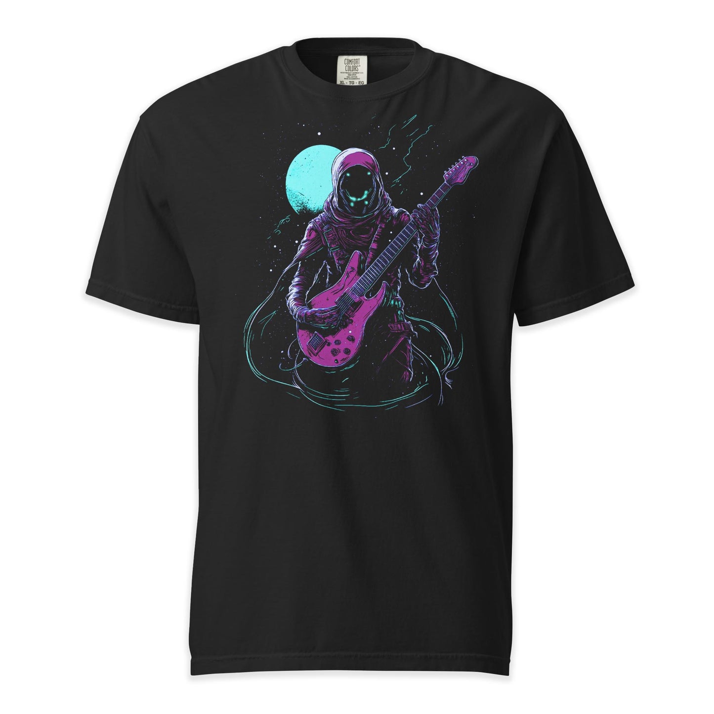 Celestial Shred – Blue Moon Edition | Comfort Colors Premium Music T-Shirt