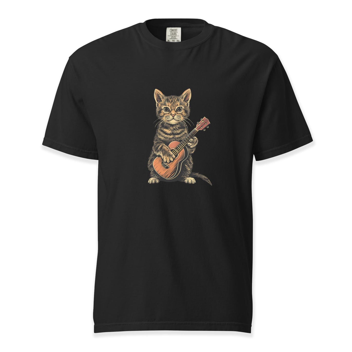 Tiny Tabby | Comfort Colors Premium Music T-Shirt