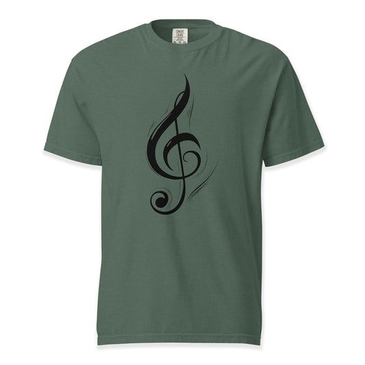 Spirit of the Note | Comfort Colors Premium Music T-Shirt