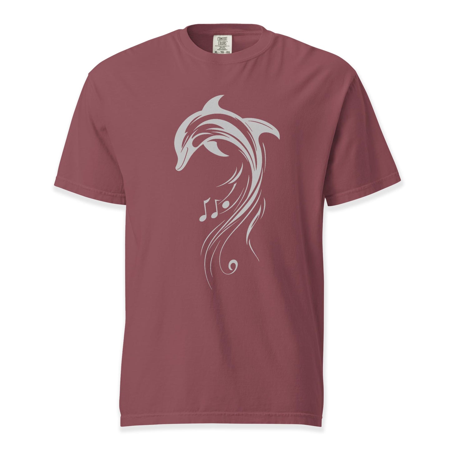 Dolphin Melody | Comfort Colors Premium Music T-Shirt