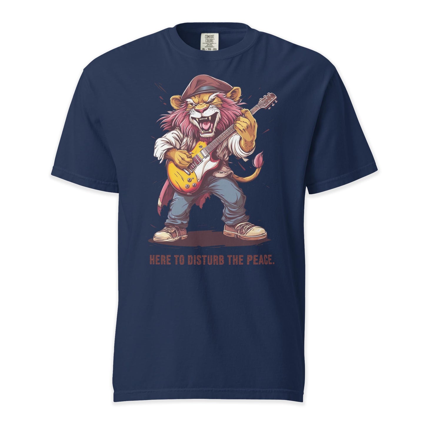 Amped Cat | Comfort Colors Premium Music T-Shirt