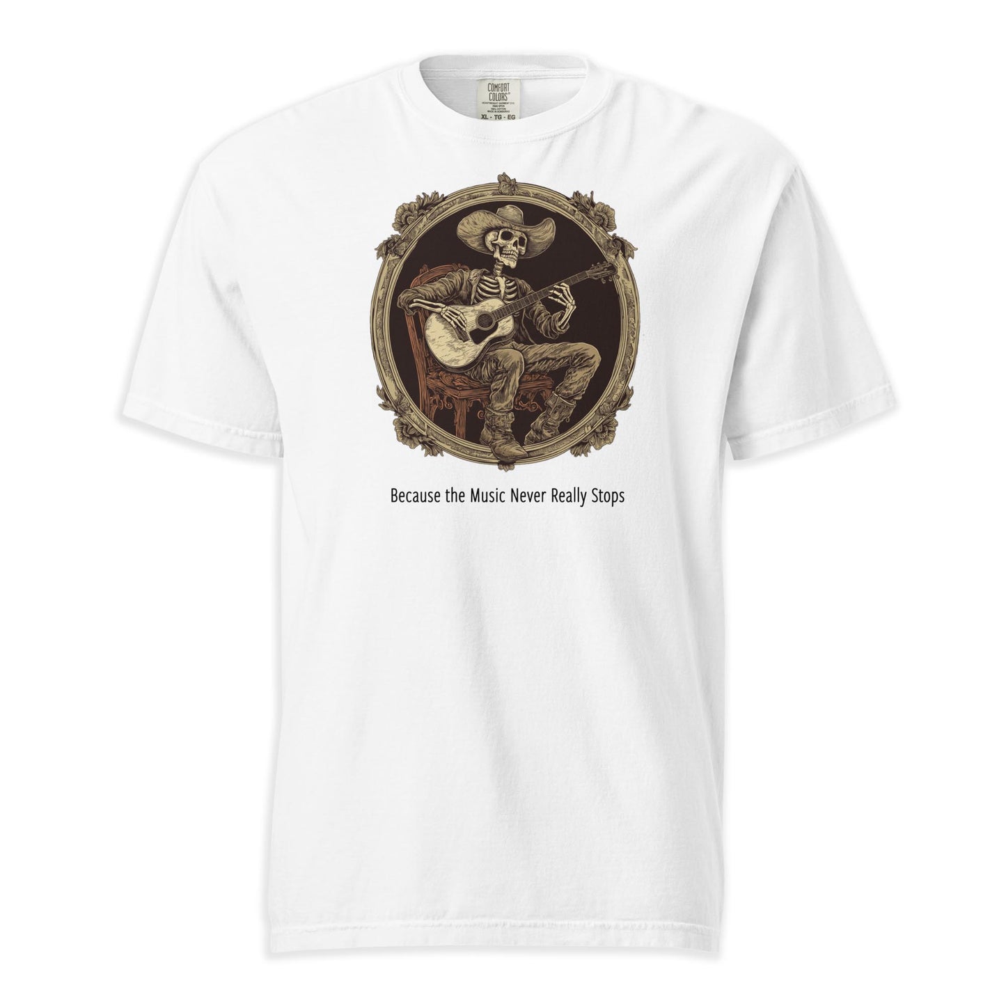 Forever Strummin’ T-Shirt | Comfort Colors Premium Music T-Shirt
