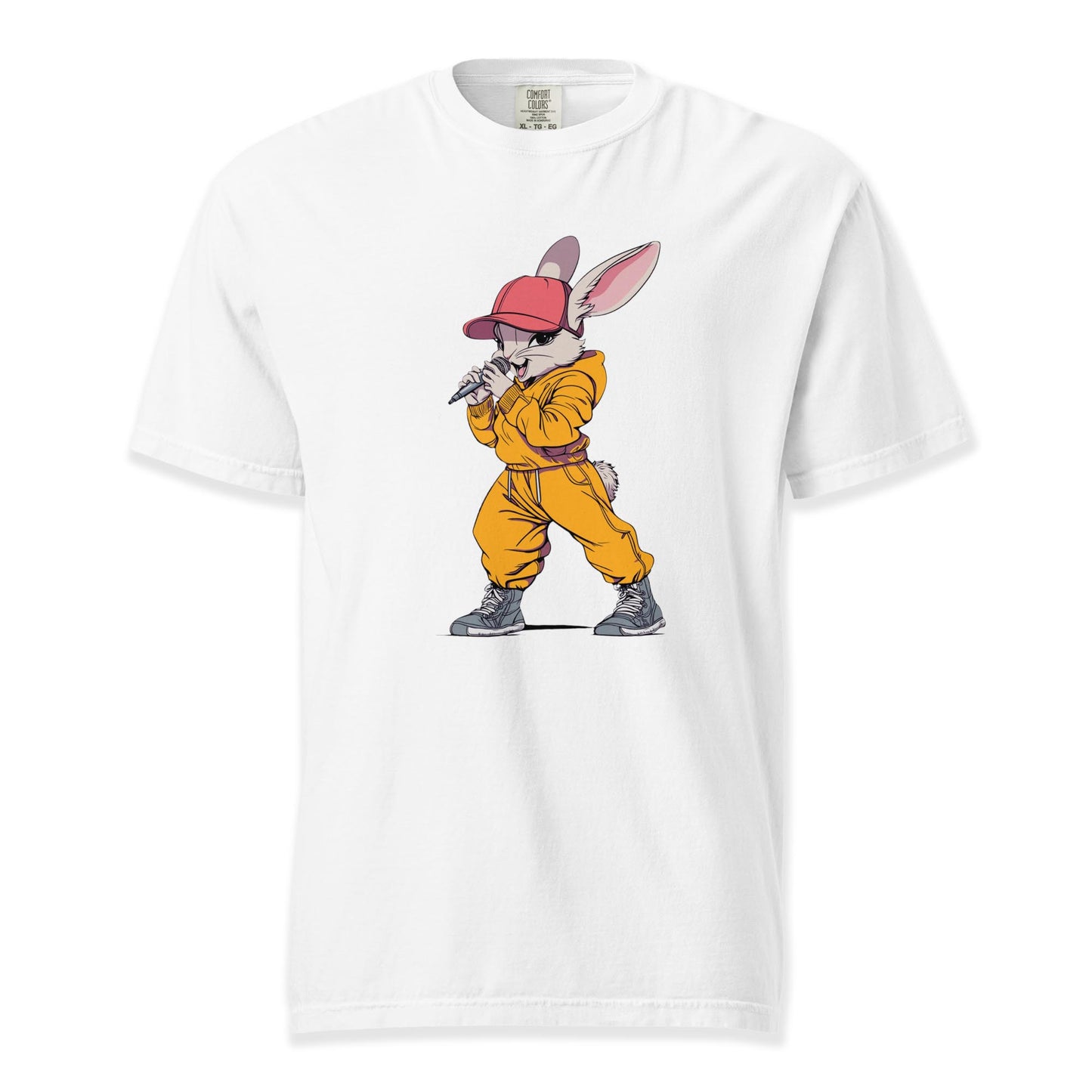 Hip Hop Hare | Comfort Colors Premium Music T-Shirt