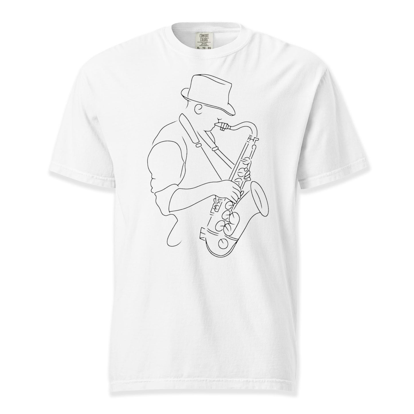 Smooth Sax | Comfort Colors Premium Music T-Shirt