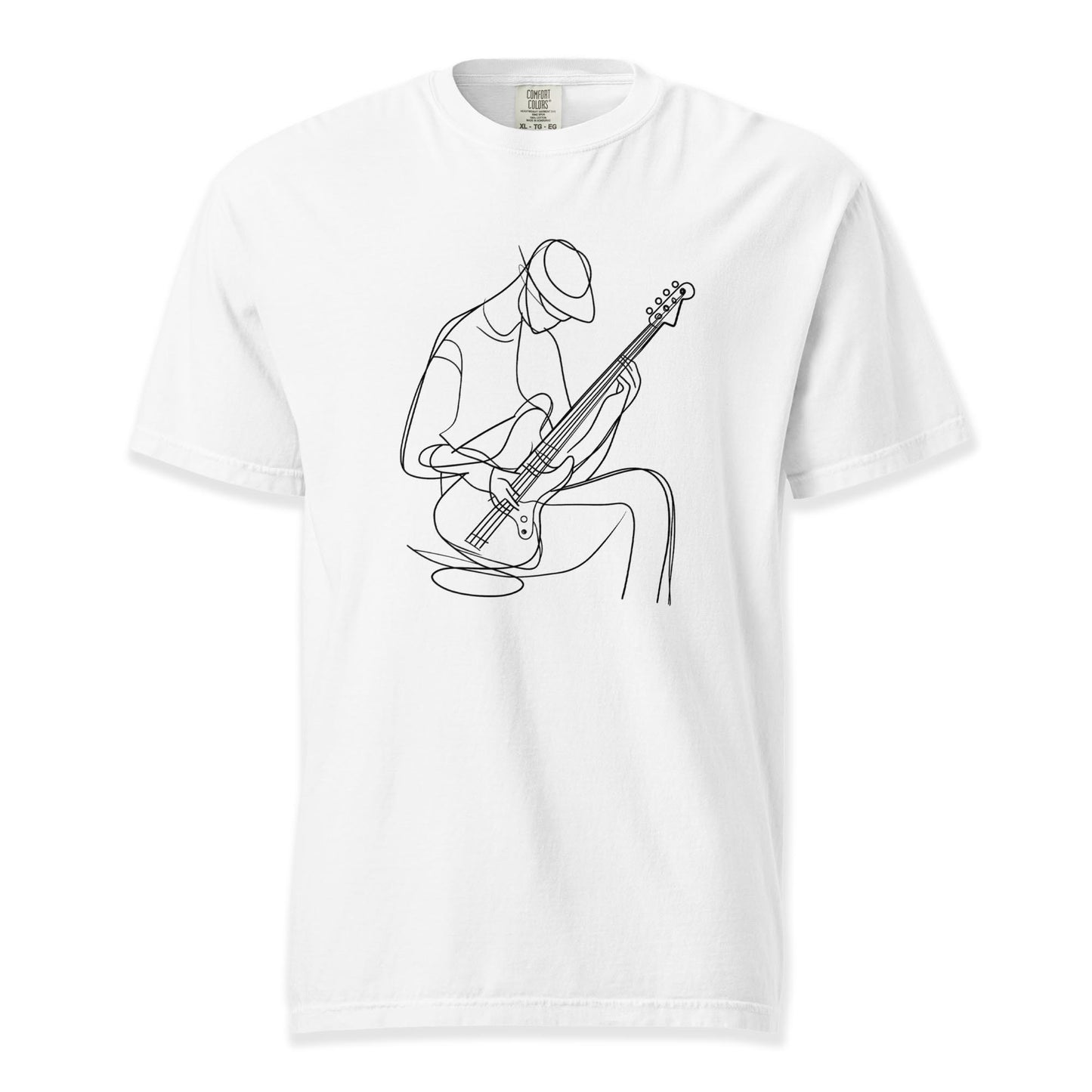 Outline Groove | Comfort Colors Premium Music T-Shirt