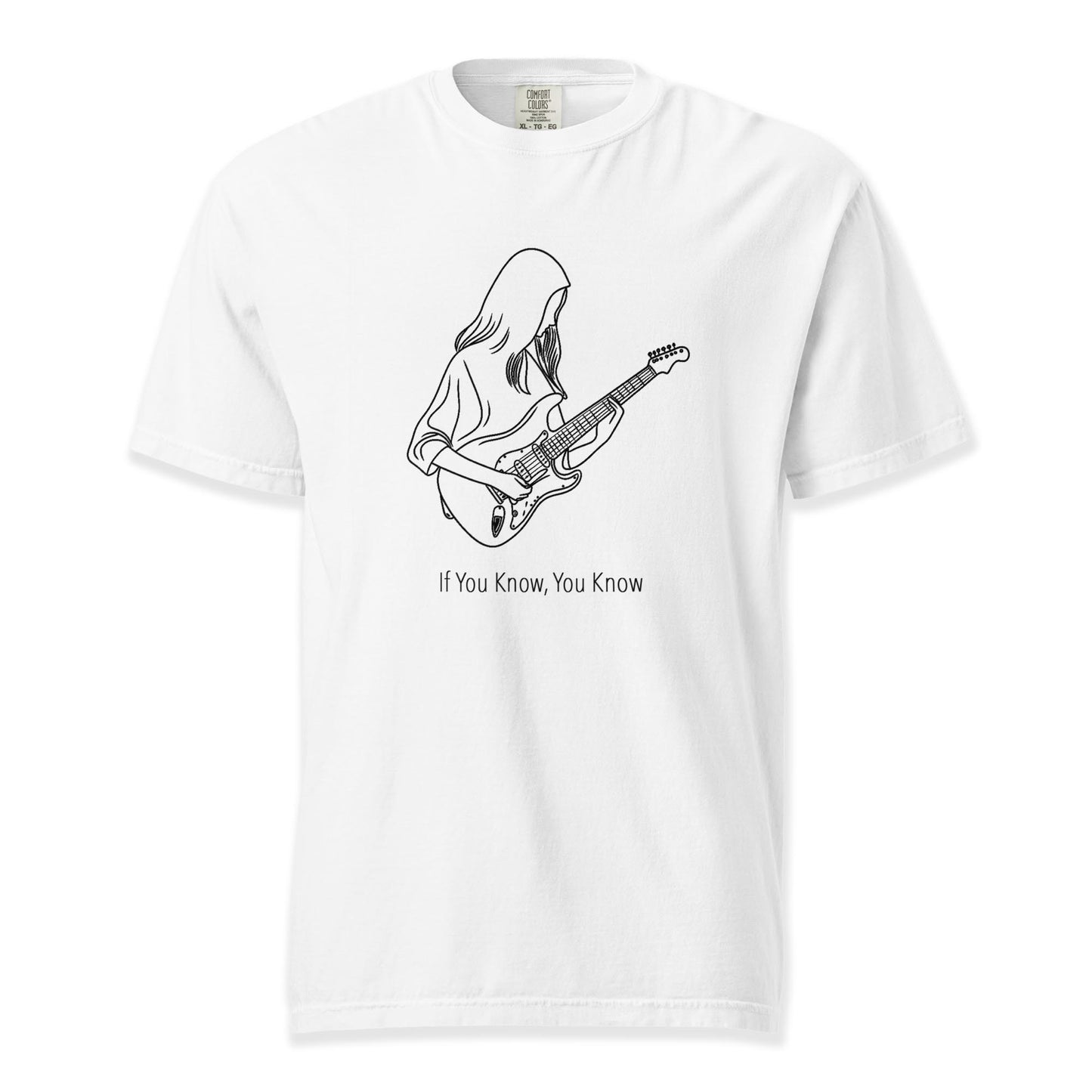 If You Know, You Know T-Shirt | Comfort Colors Premium Music T-Shirt