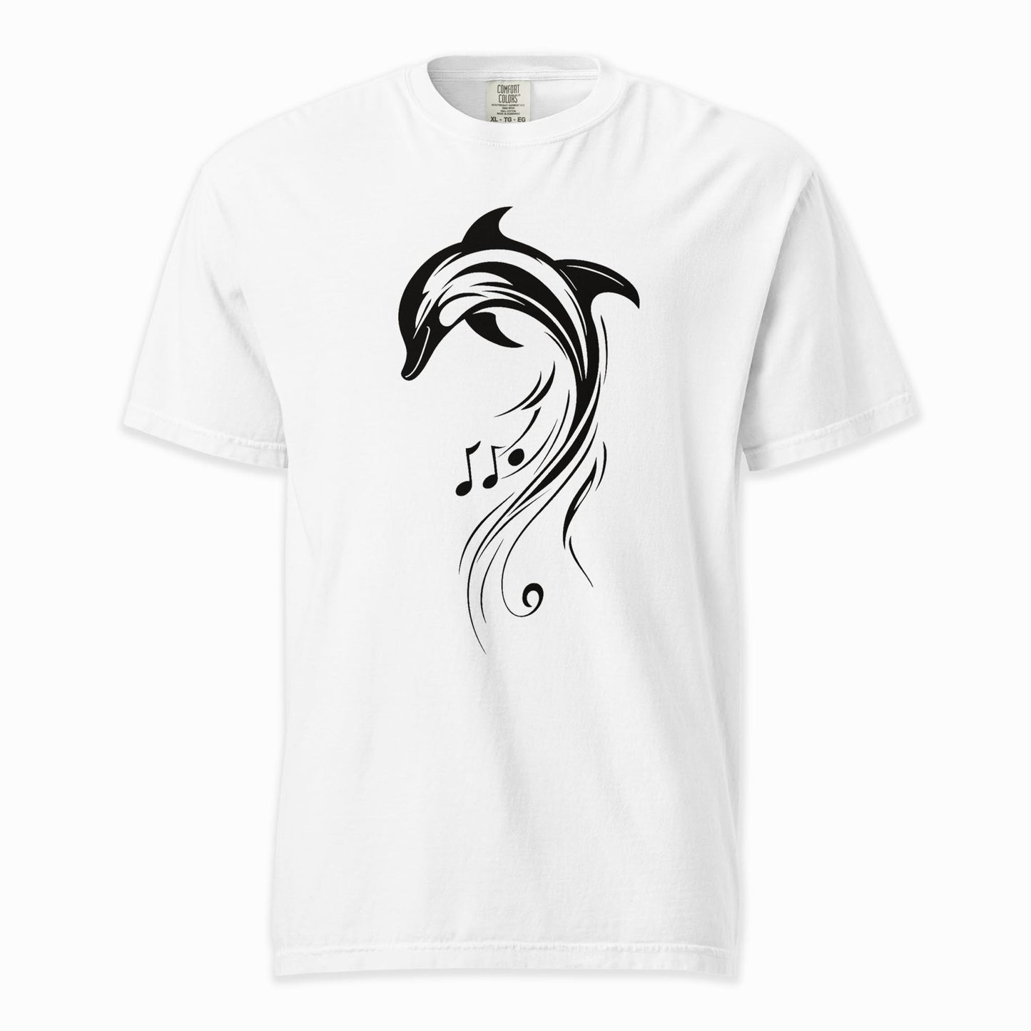 Dolphin Melody | Comfort Colors Premium Music T-Shirt