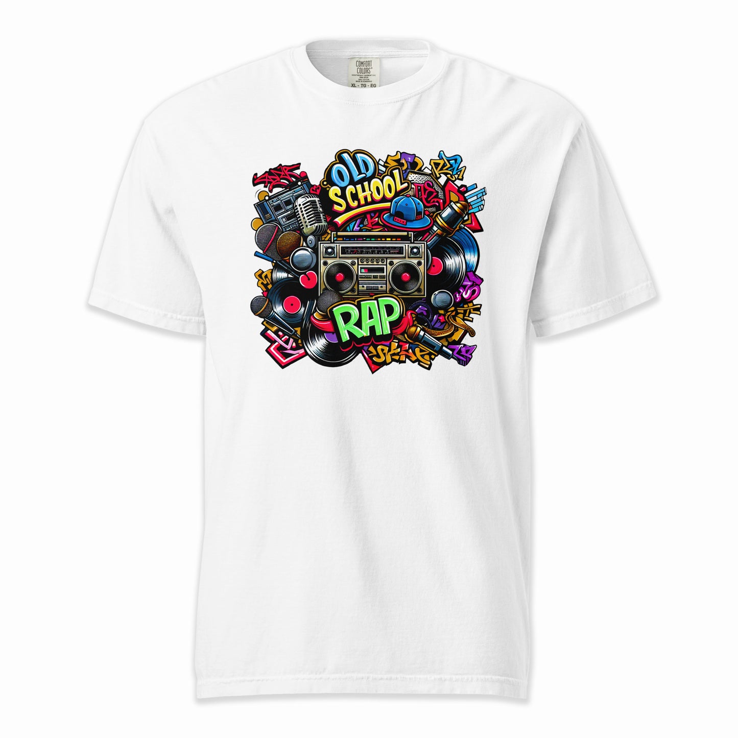 Old School Rap | Comfort Colors Premium Music T-Shirt