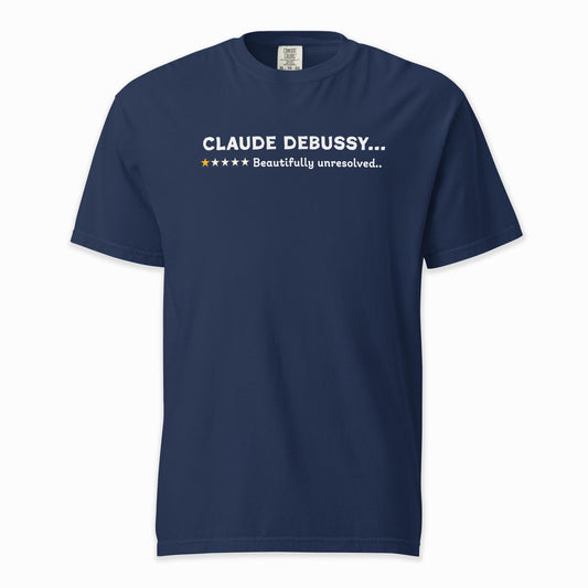 Claude Debussy – A Playful Classical Review | Comfort Colors Premium Music T-Shirt