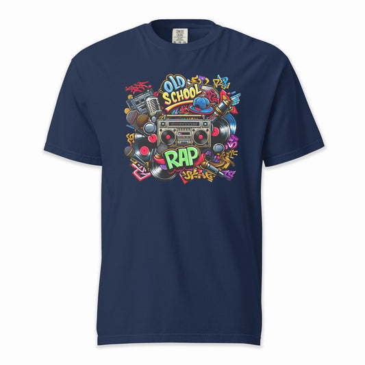 Old School Rap | Comfort Colors Premium Music T-Shirt