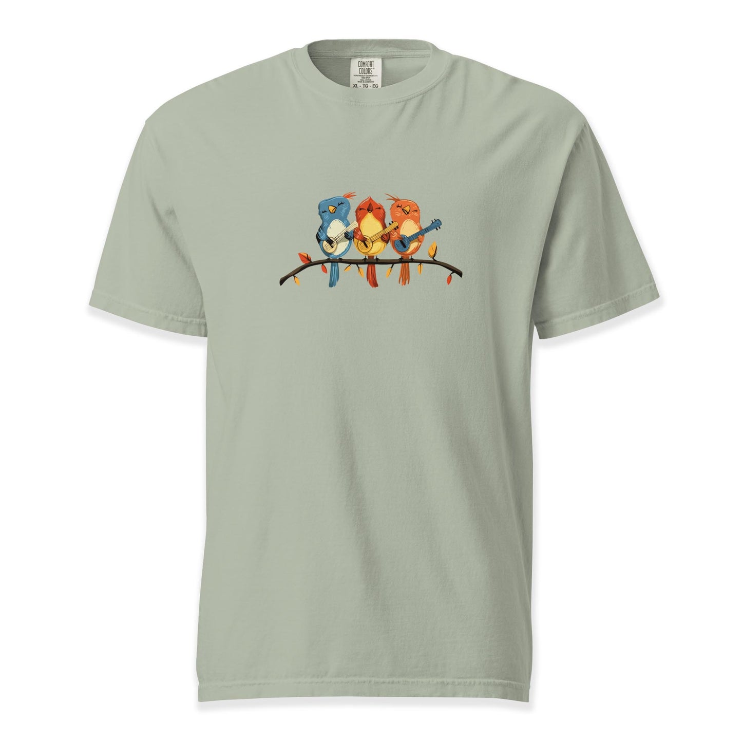 Branch Band – Banjo Birds | Comfort Colors Premium Music T-Shirt