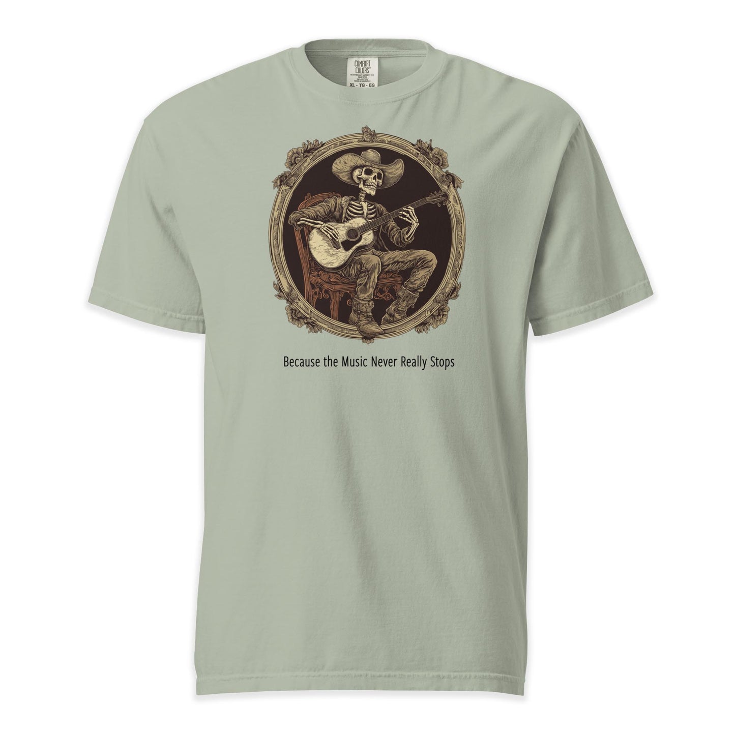 Forever Strummin’ T-Shirt | Comfort Colors Premium Music T-Shirt