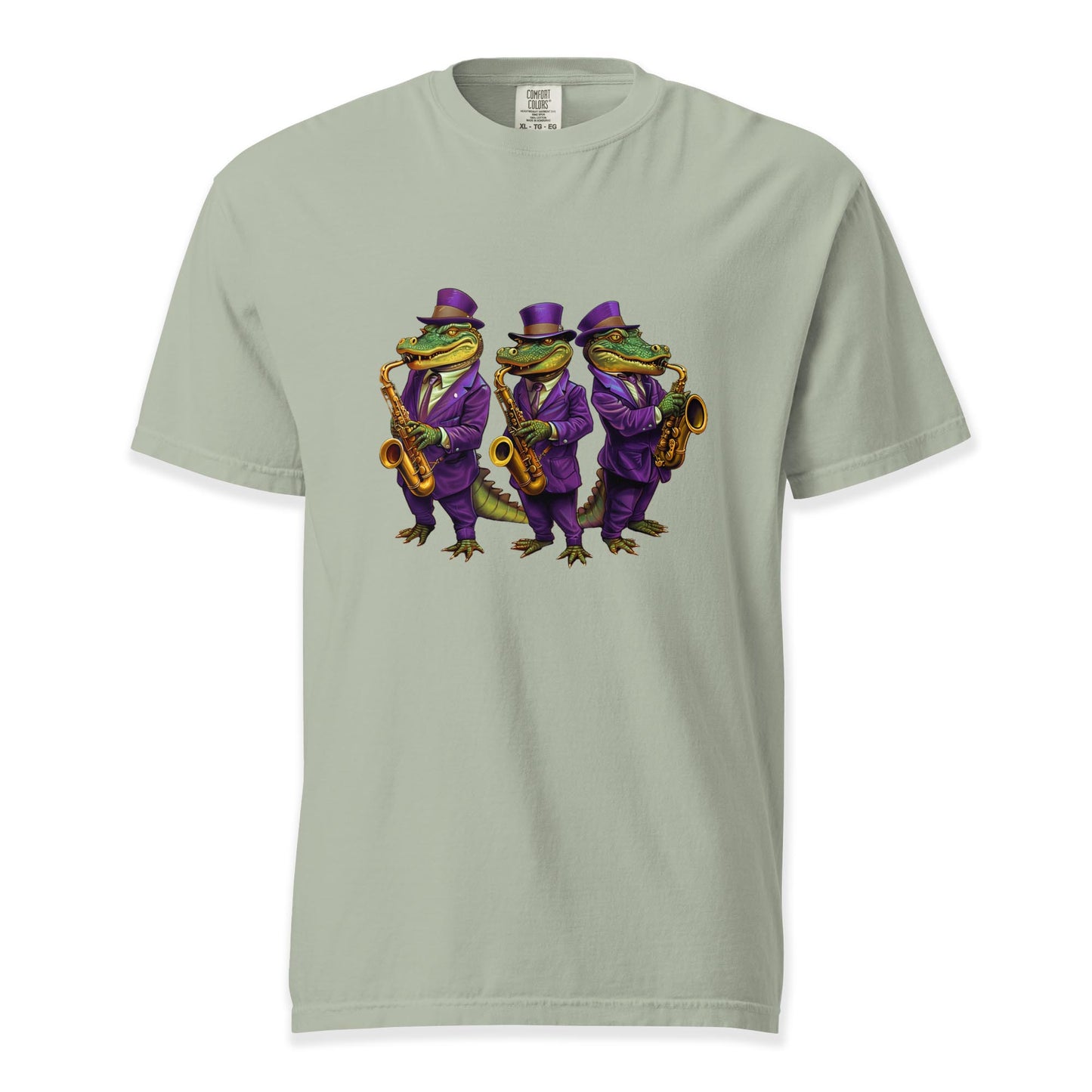 Alligator Sax Trio | Comfort Colors Premium Music T-Shirt