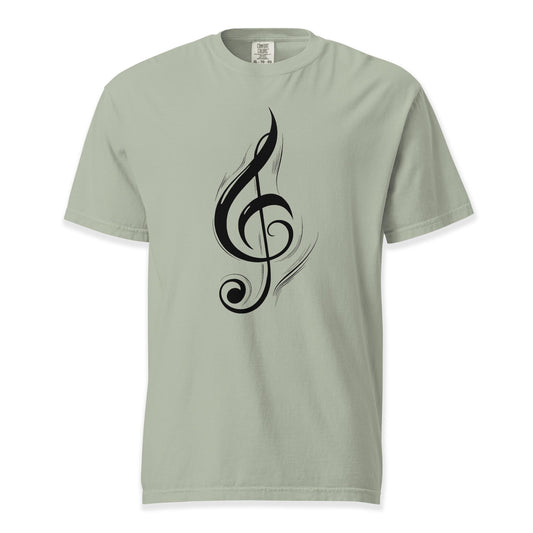 Spirit of the Note | Comfort Colors Premium Music T-Shirt