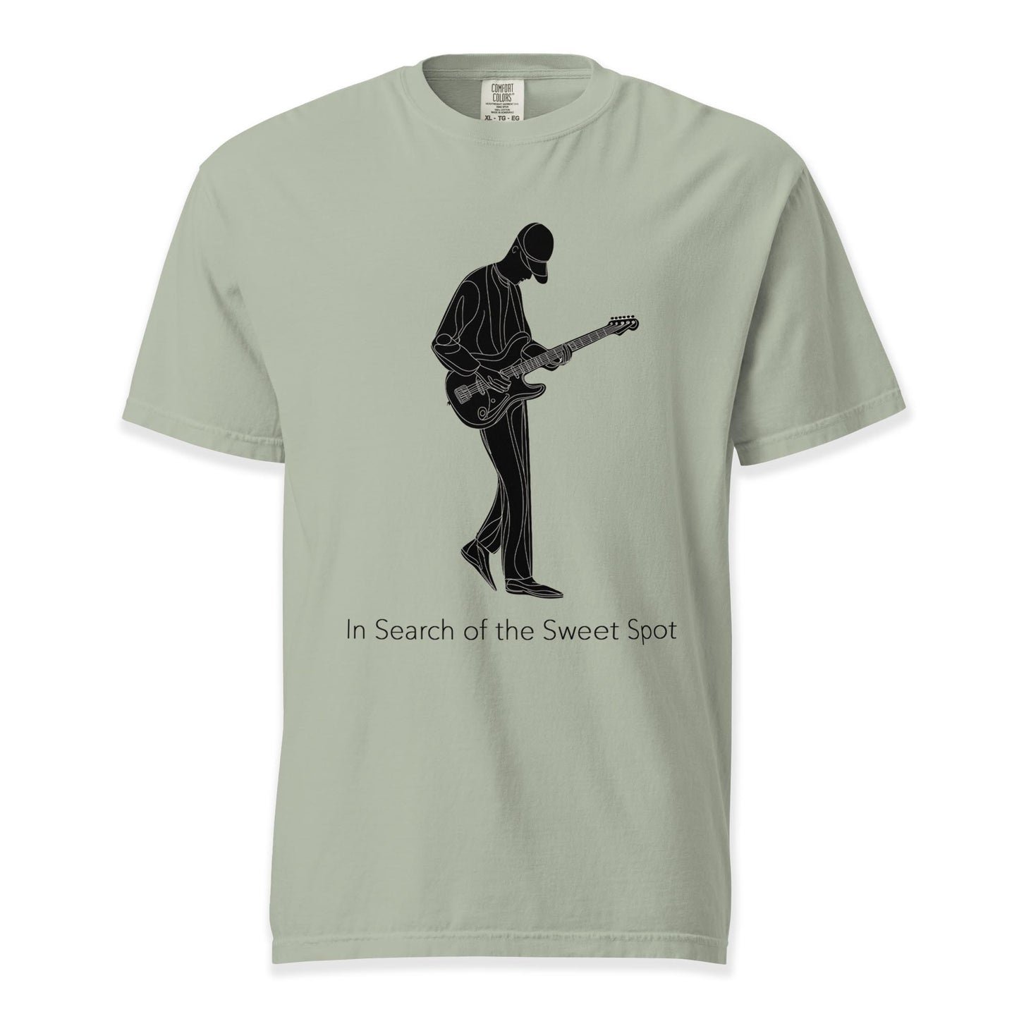 In Search of the Sweet Spot – Black Ink | Comfort Colors Premium Music T-Shirt