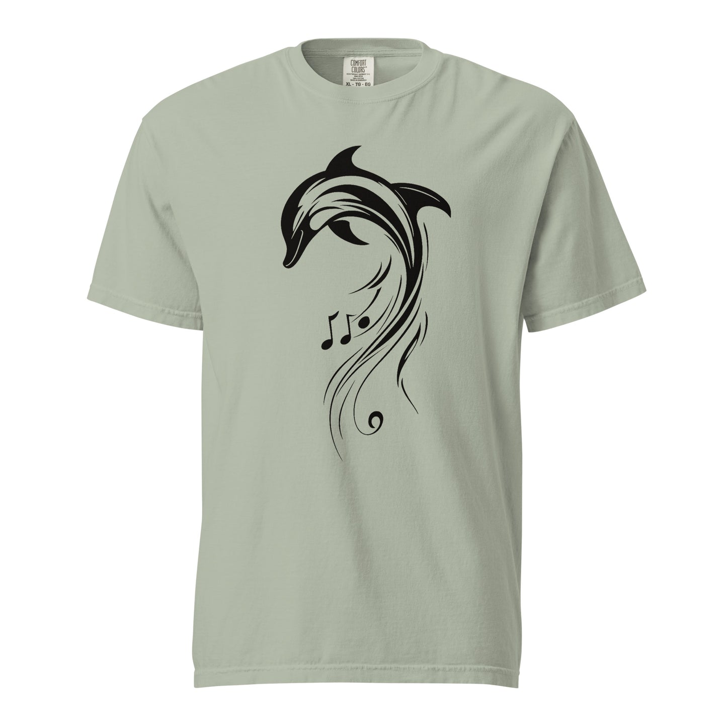Dolphin Melody | Comfort Colors Premium Music T-Shirt
