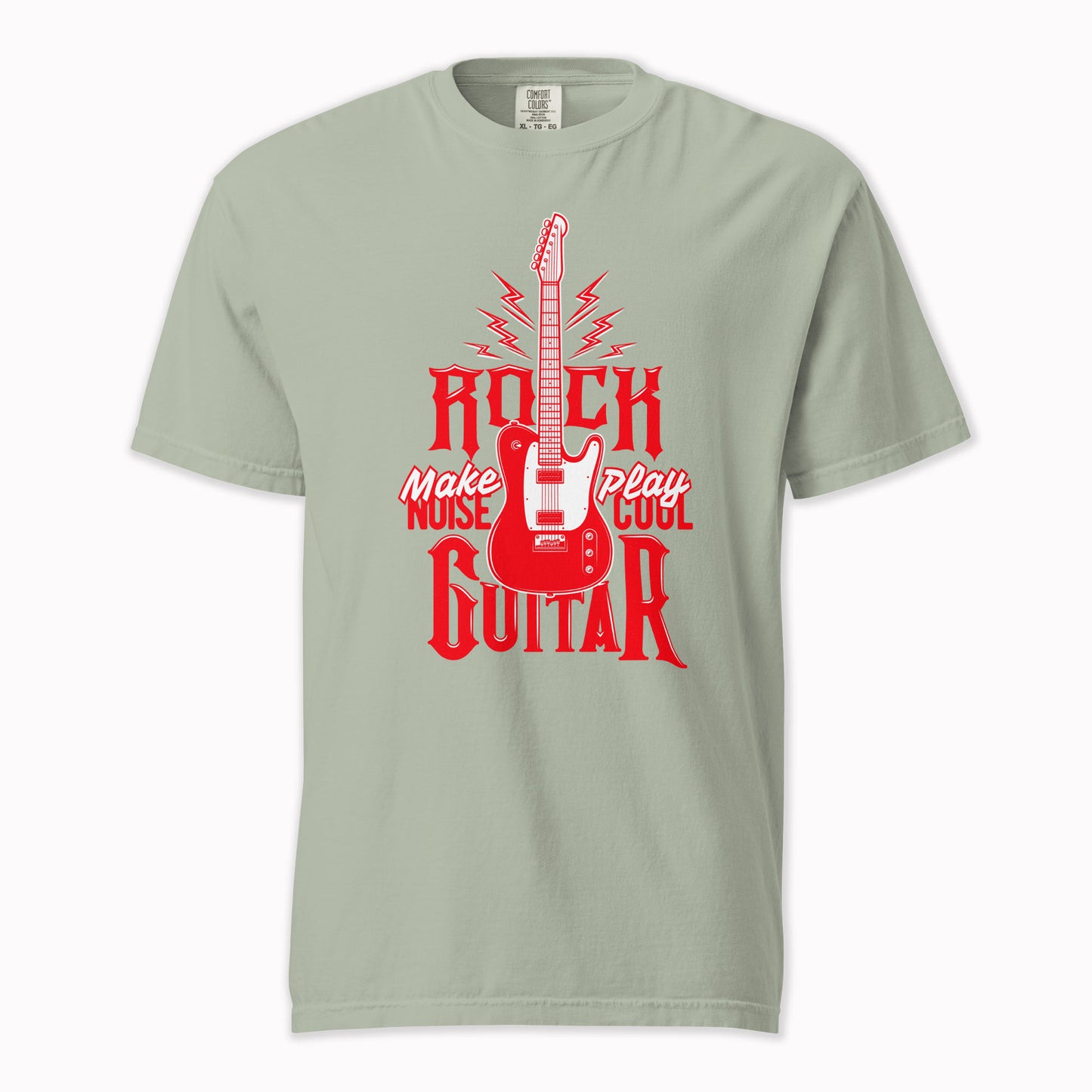 Make Noise Rock | Comfort Colors Premium Music T-Shirt