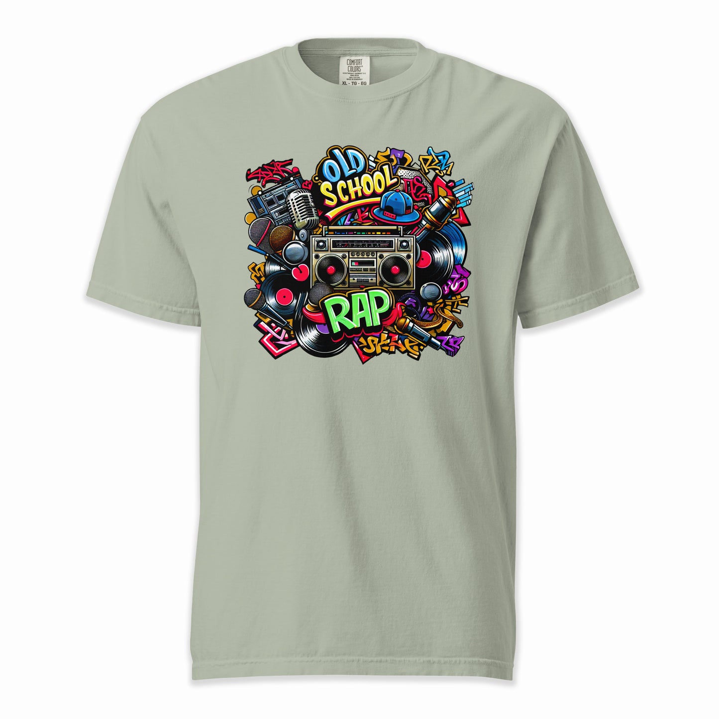 Old School Rap | Comfort Colors Premium Music T-Shirt