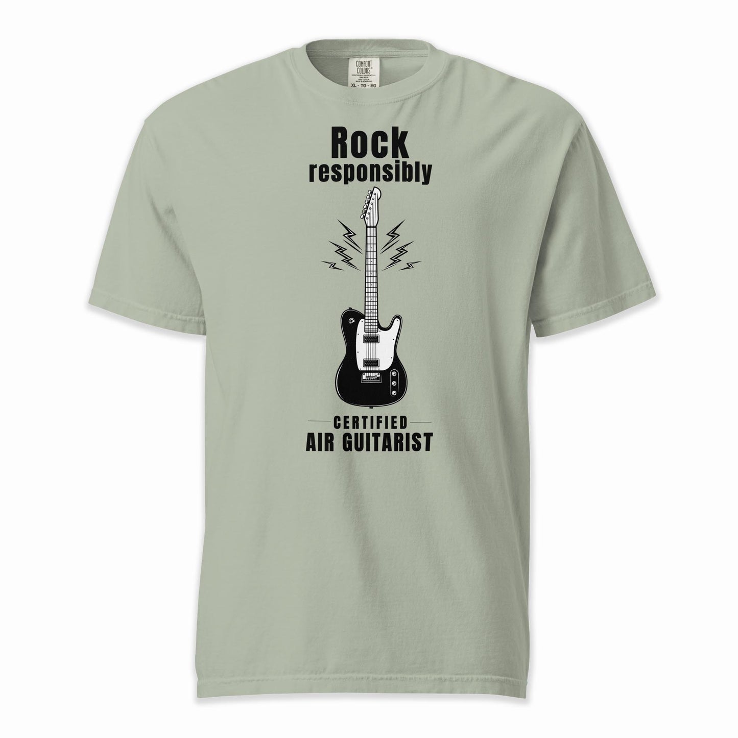Rock Responsibly | Comfort Colors Premium Music T-Shirt