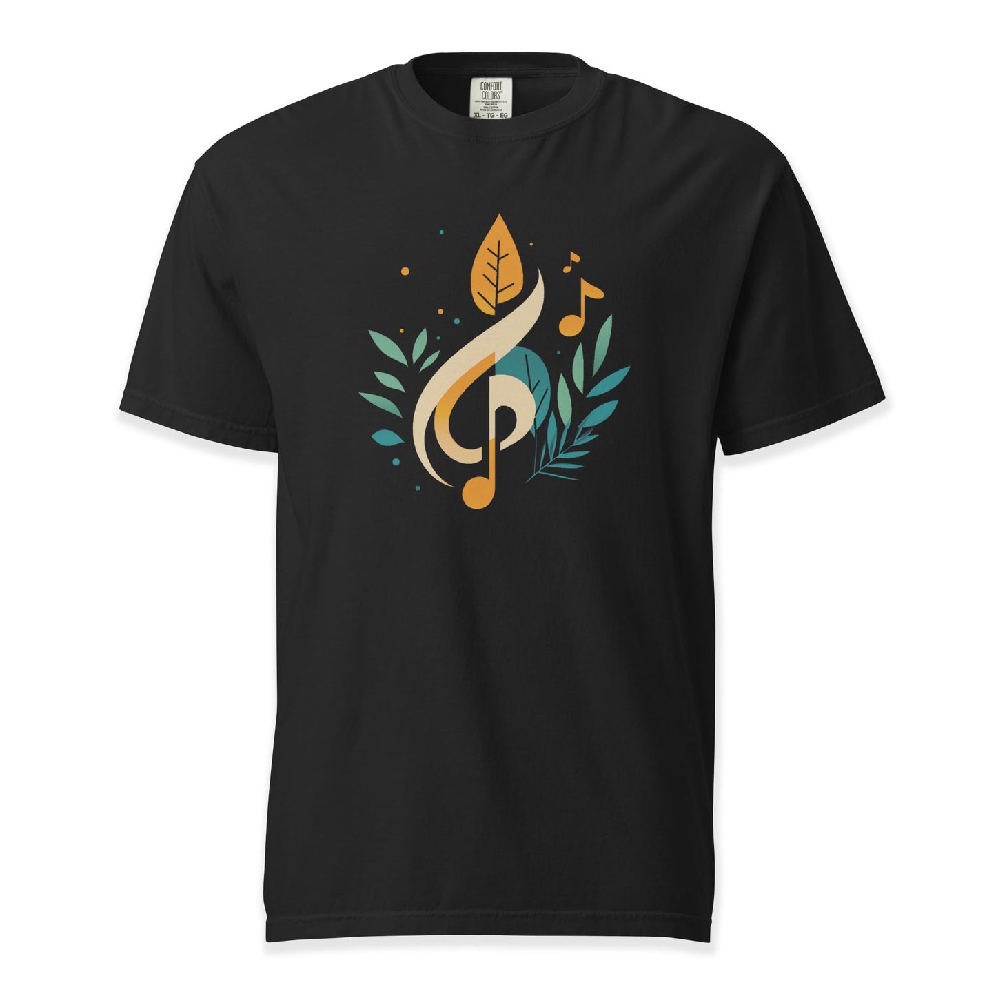 Nature’s Melody T-Shirt | Comfort Colors Premium Music T-Shirt