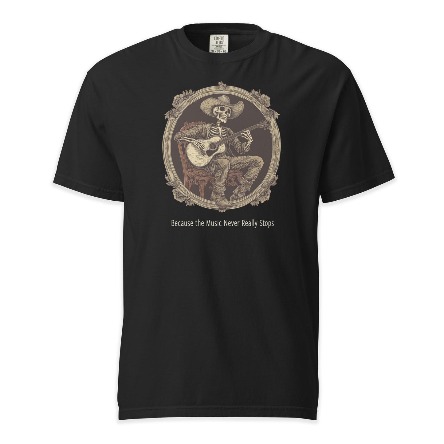 Forever Strummin’ T-Shirt | Comfort Colors Premium Music T-Shirt