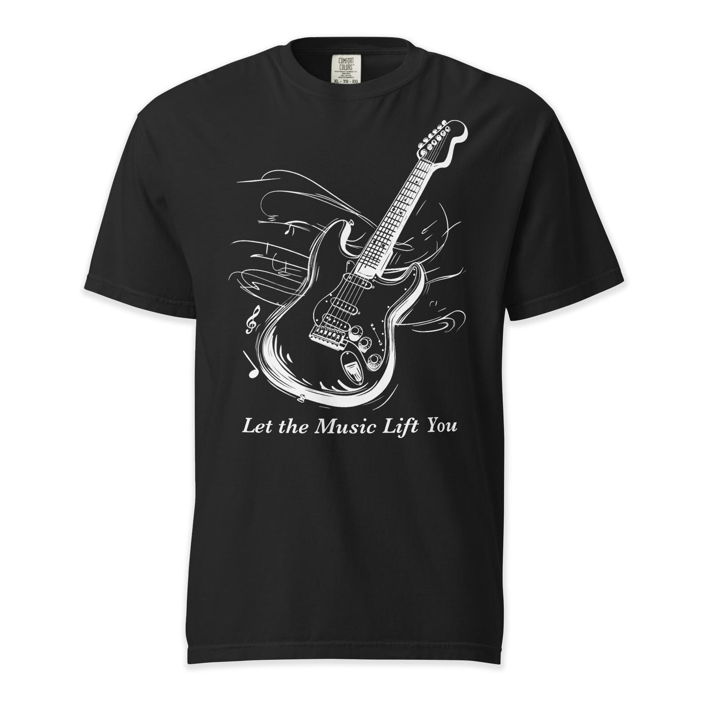 Strat Lines | Comfort Colors Premium Music T-Shirt