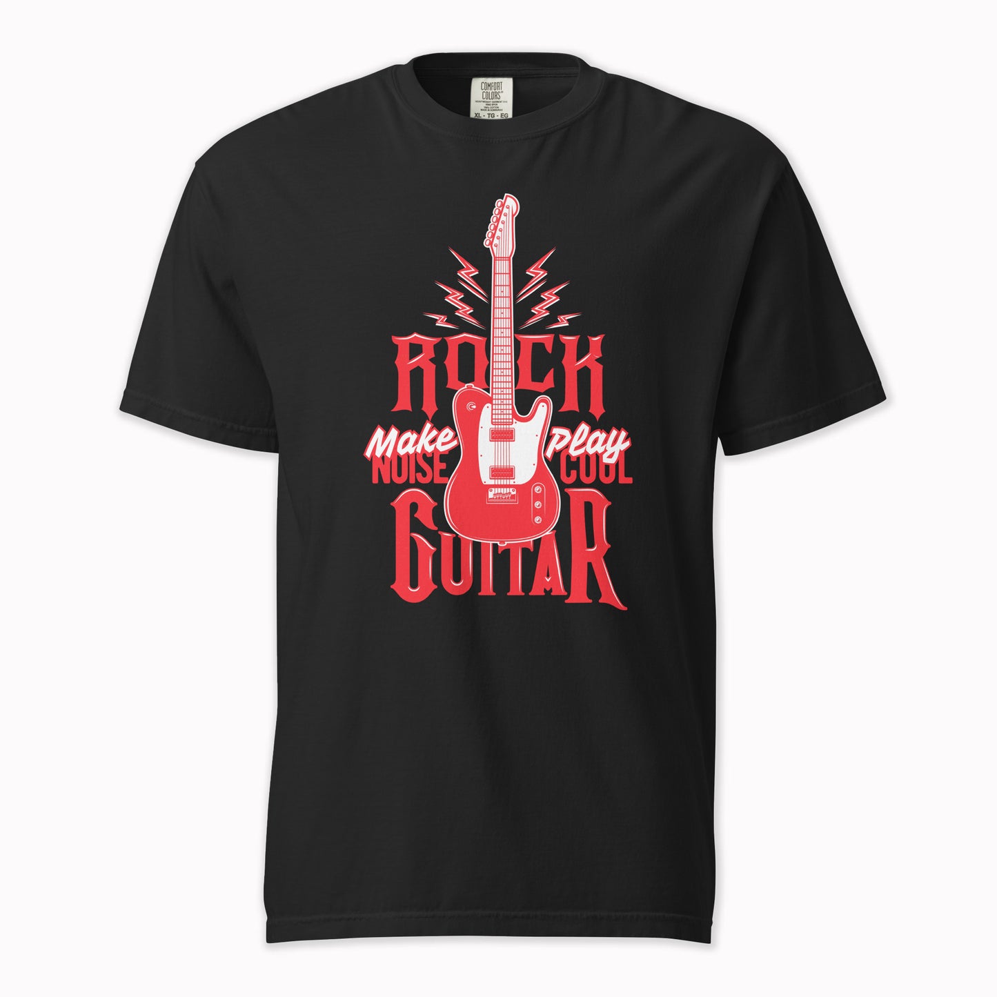 Make Noise Rock | Comfort Colors Premium Music T-Shirt
