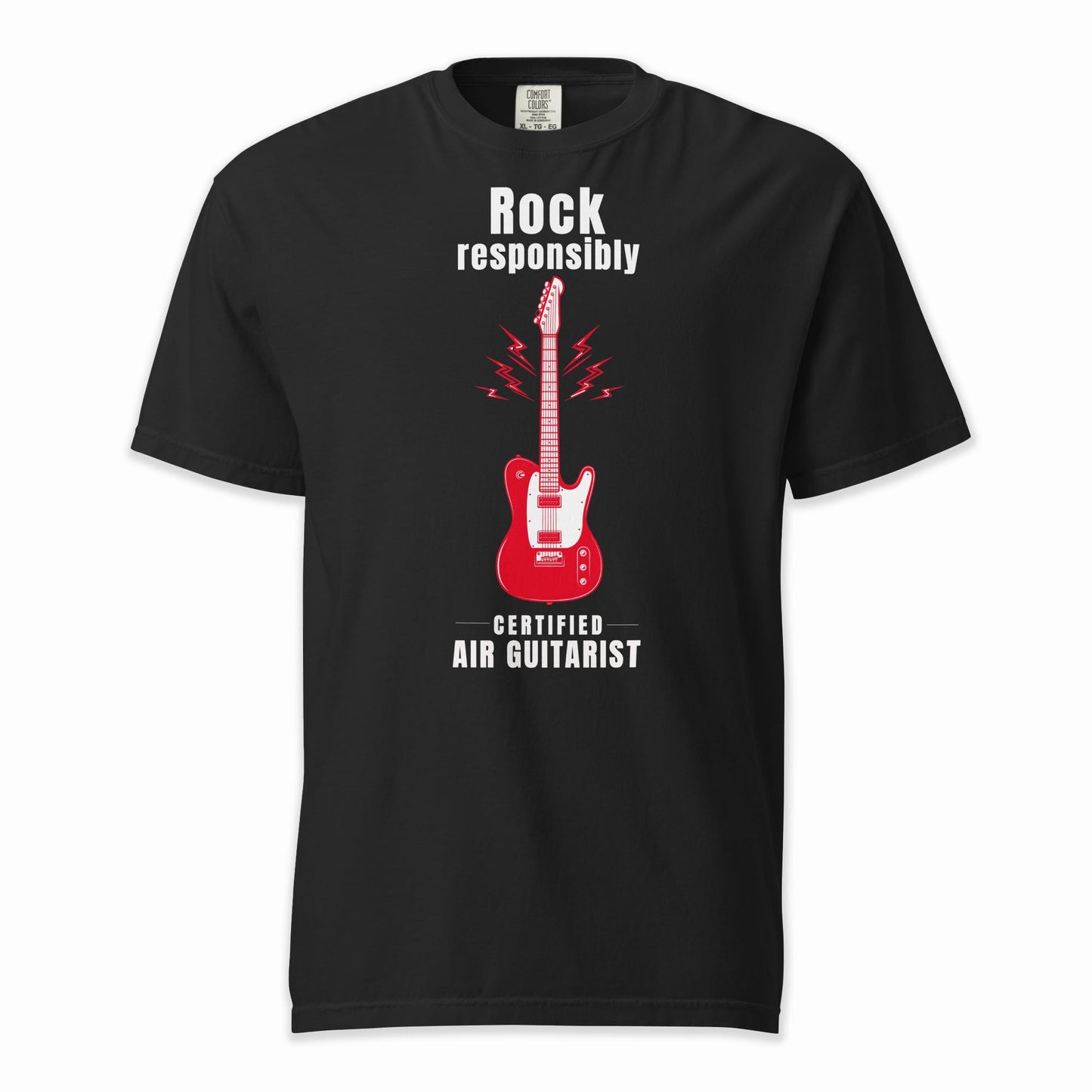 Rock Responsibly | Comfort Colors Premium Music T-Shirt