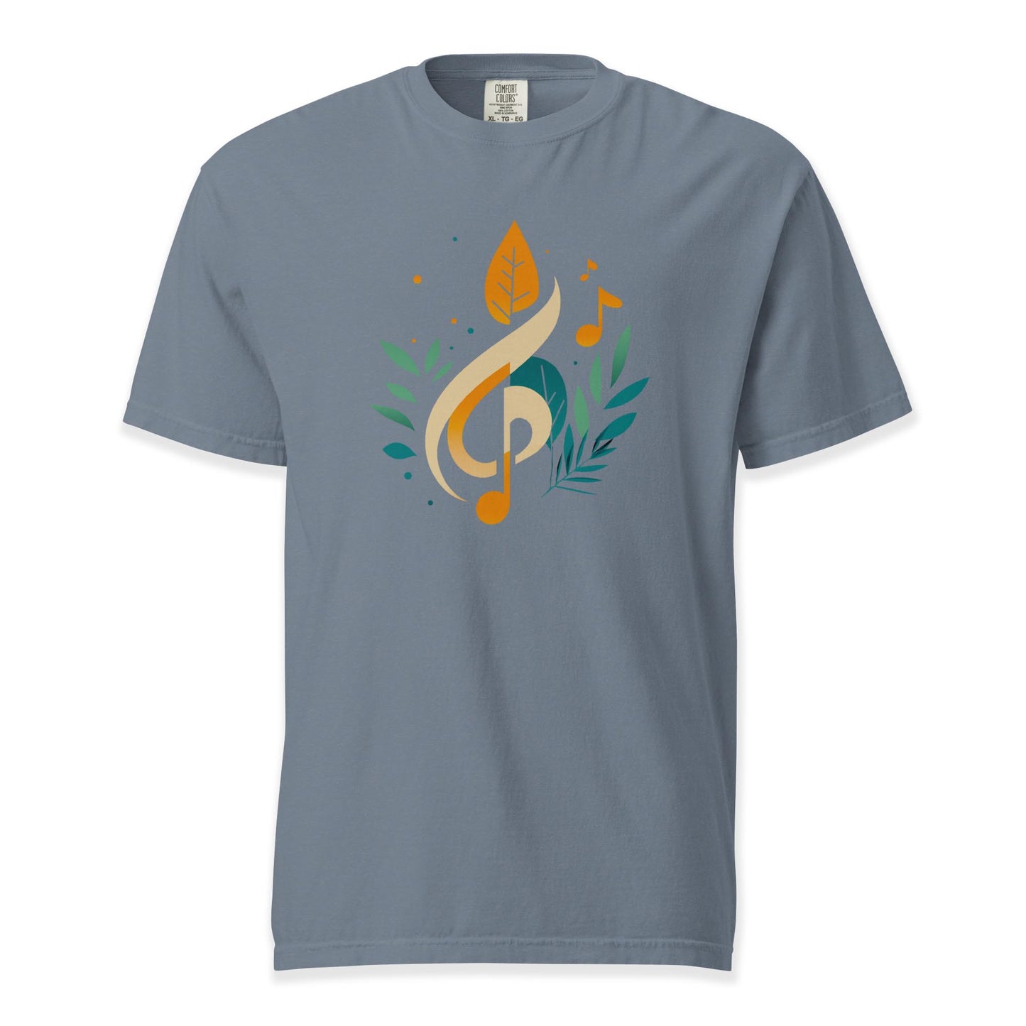 Nature’s Melody T-Shirt | Comfort Colors Premium Music T-Shirt