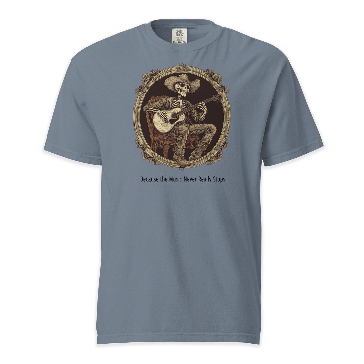 Forever Strummin’ T-Shirt | Comfort Colors Premium Music T-Shirt