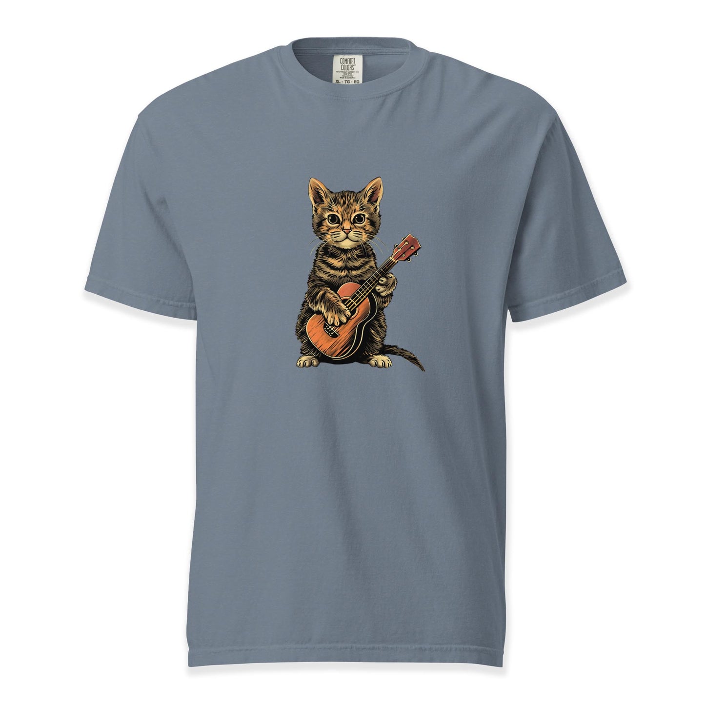 Tiny Tabby | Comfort Colors Premium Music T-Shirt