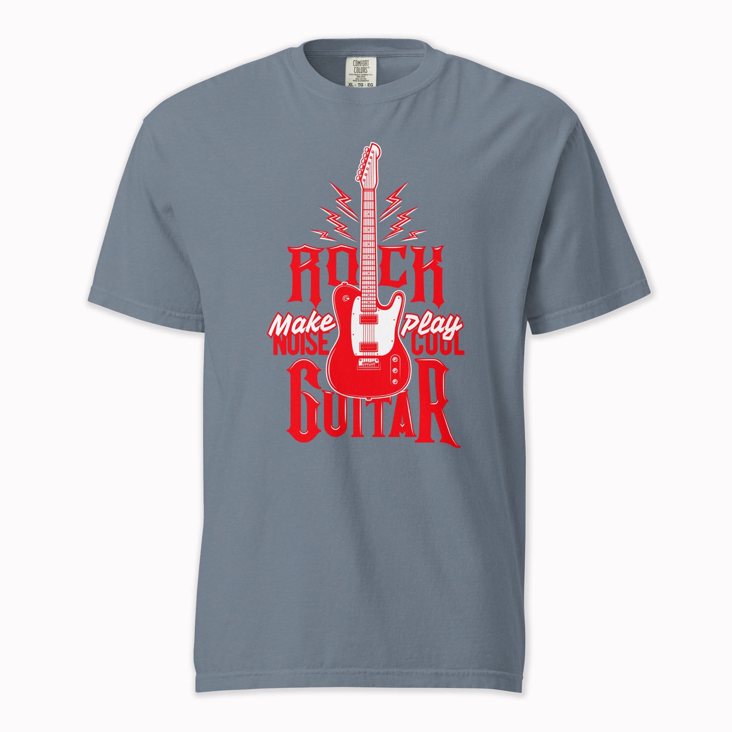 Make Noise Rock | Comfort Colors Premium Music T-Shirt