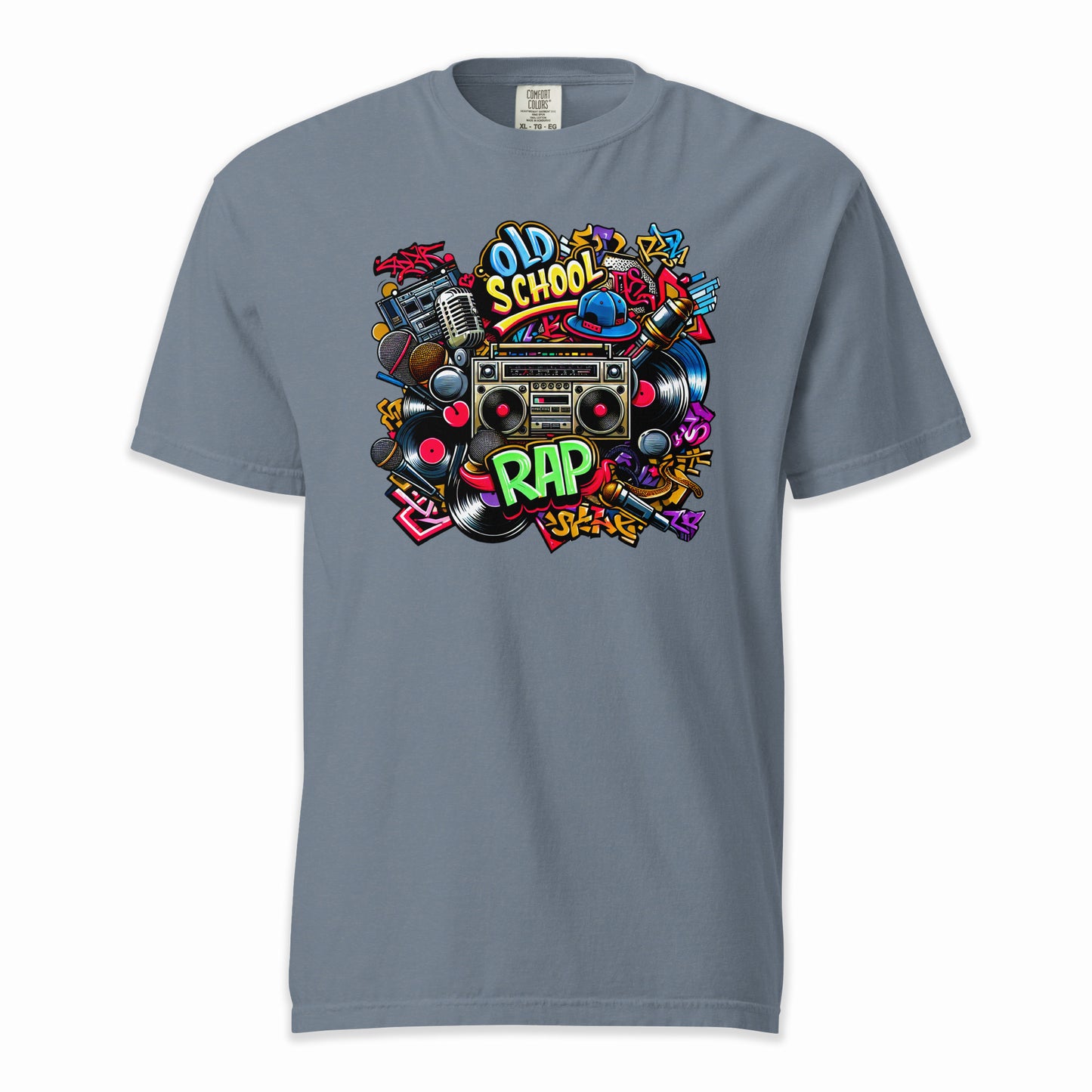 Old School Rap | Comfort Colors Premium Music T-Shirt