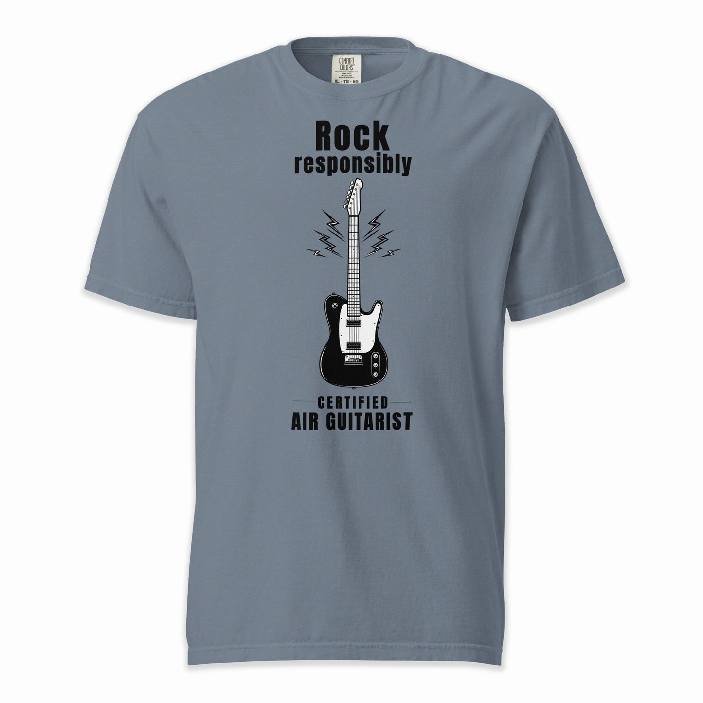 Rock Responsibly | Comfort Colors Premium Music T-Shirt