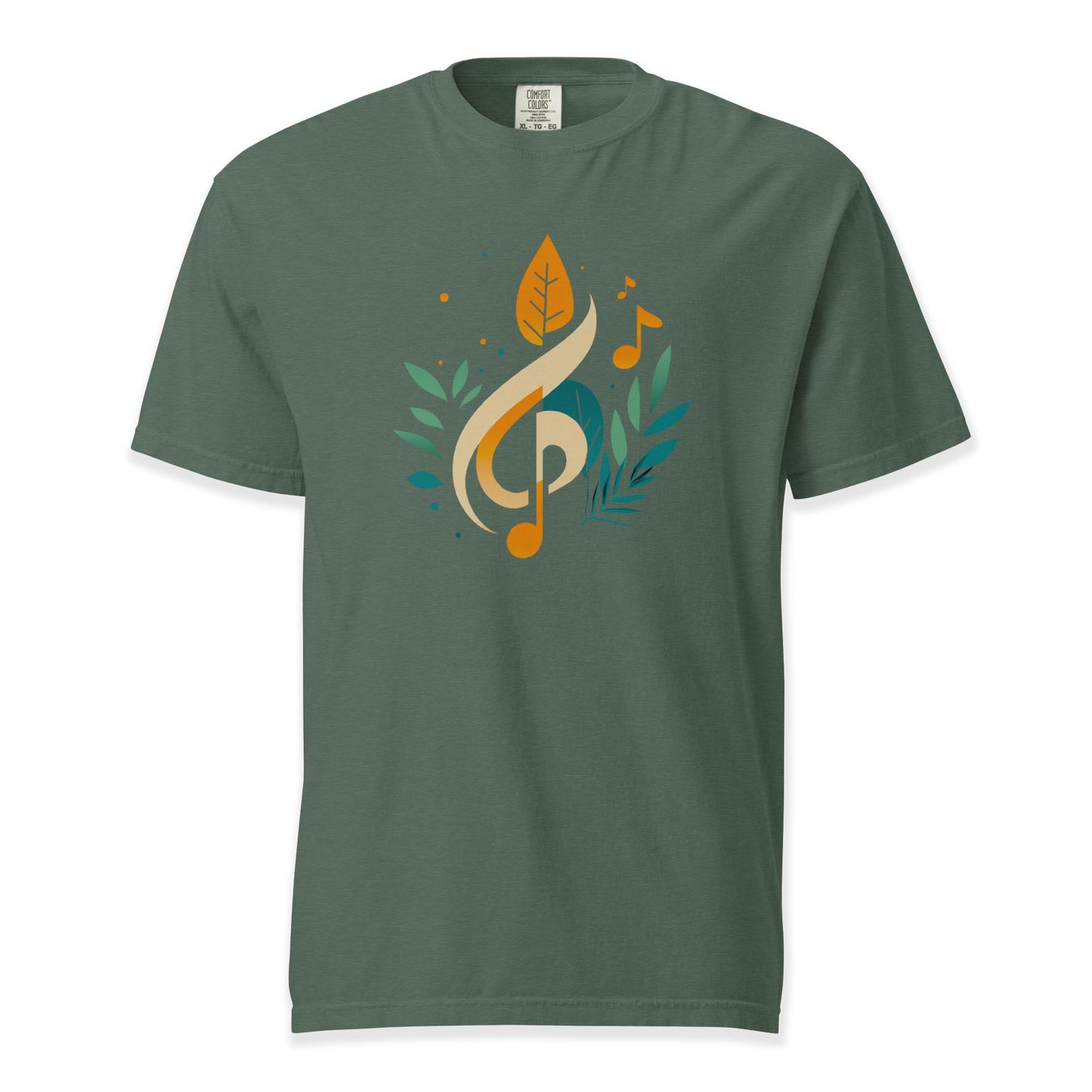 Nature’s Melody T-Shirt | Comfort Colors Premium Music T-Shirt