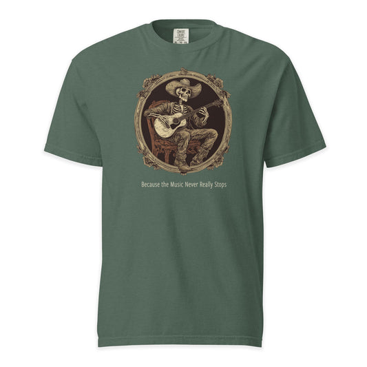 Forever Strummin’ T-Shirt | Comfort Colors Premium Music T-Shirt
