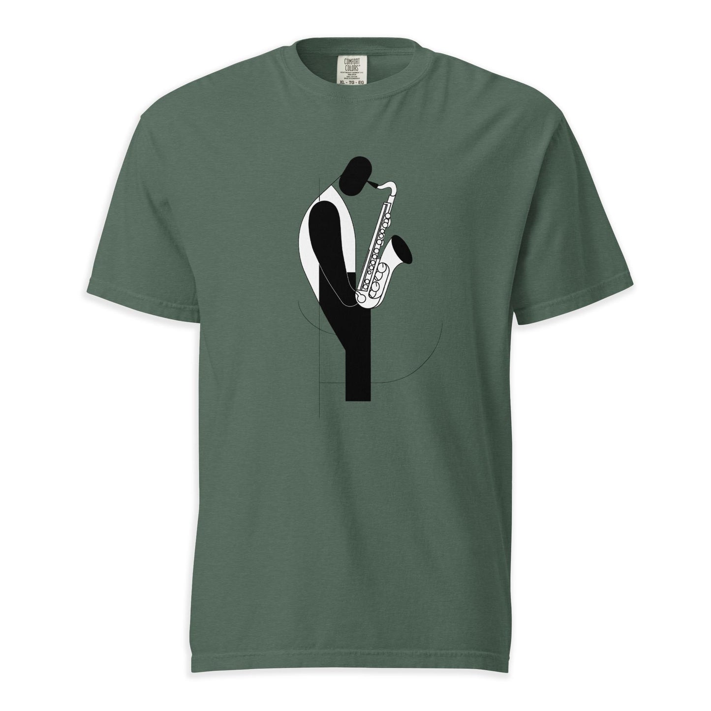 Jazz Form | Comfort Colors Premium Music T-Shirt