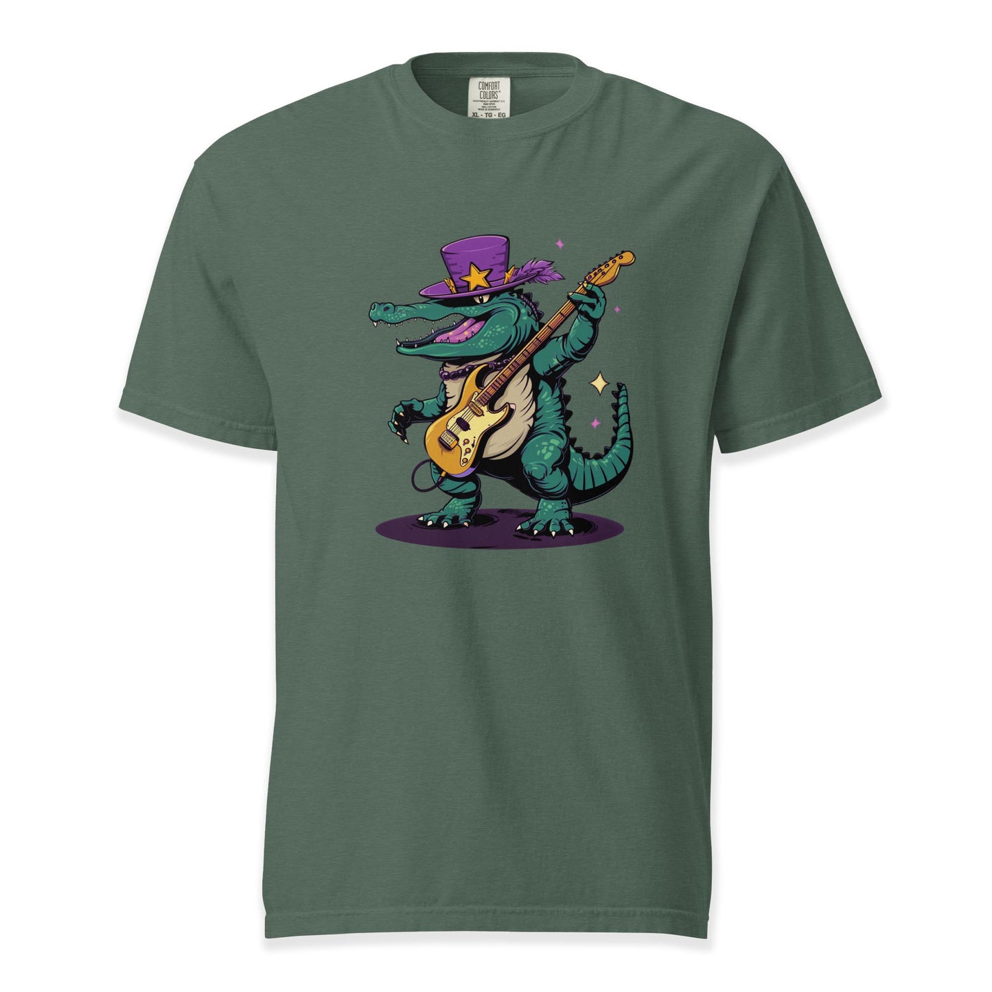 Guitar Gator | Comfort Colors Premium Music T-Shirt