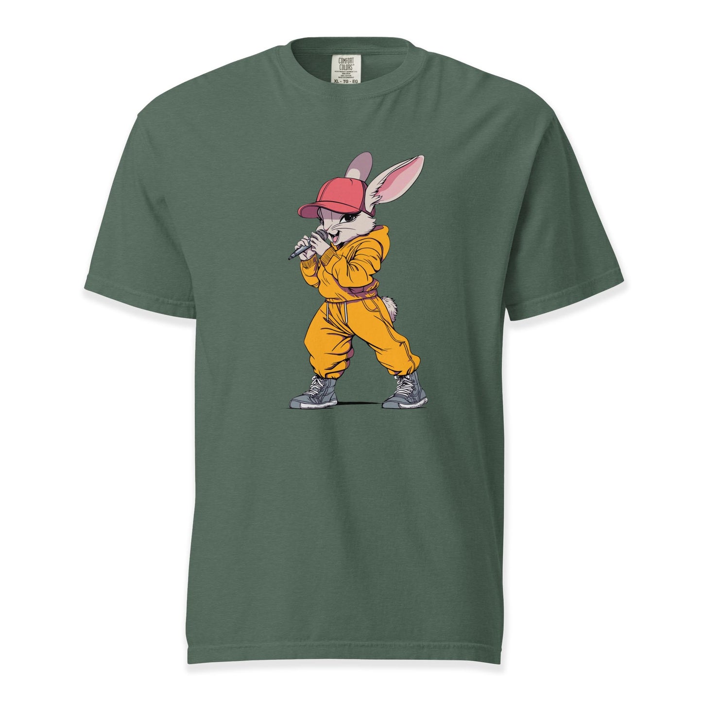 Hip Hop Hare | Comfort Colors Premium Music T-Shirt