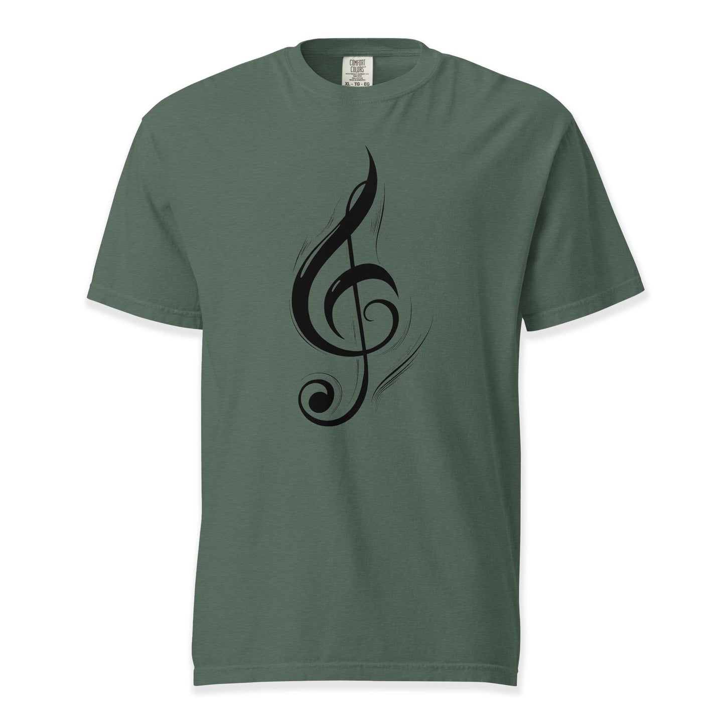 Spirit of the Note | Comfort Colors Premium Music T-Shirt