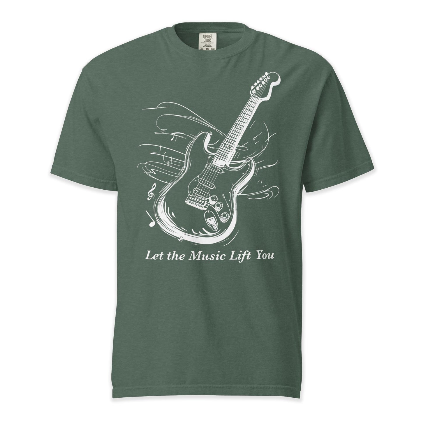 Strat Lines | Comfort Colors Premium Music T-Shirt