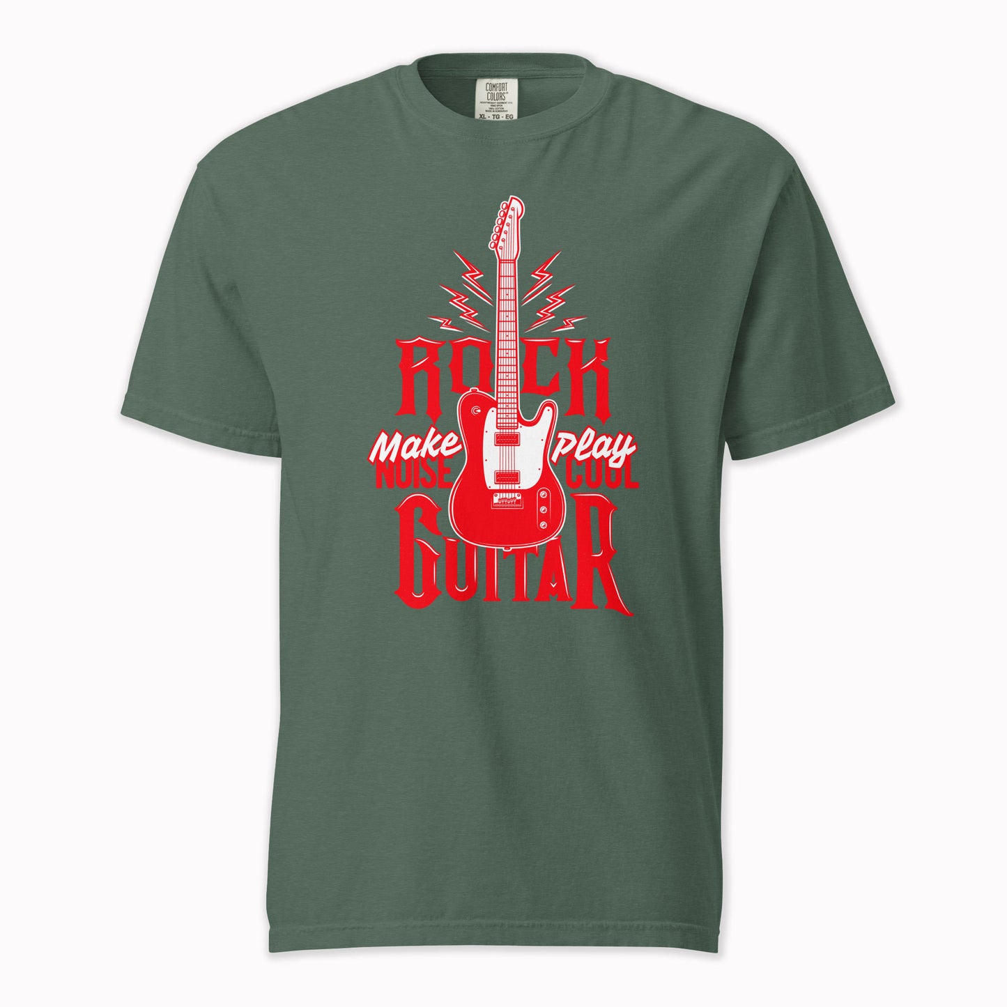 Make Noise Rock | Comfort Colors Premium Music T-Shirt