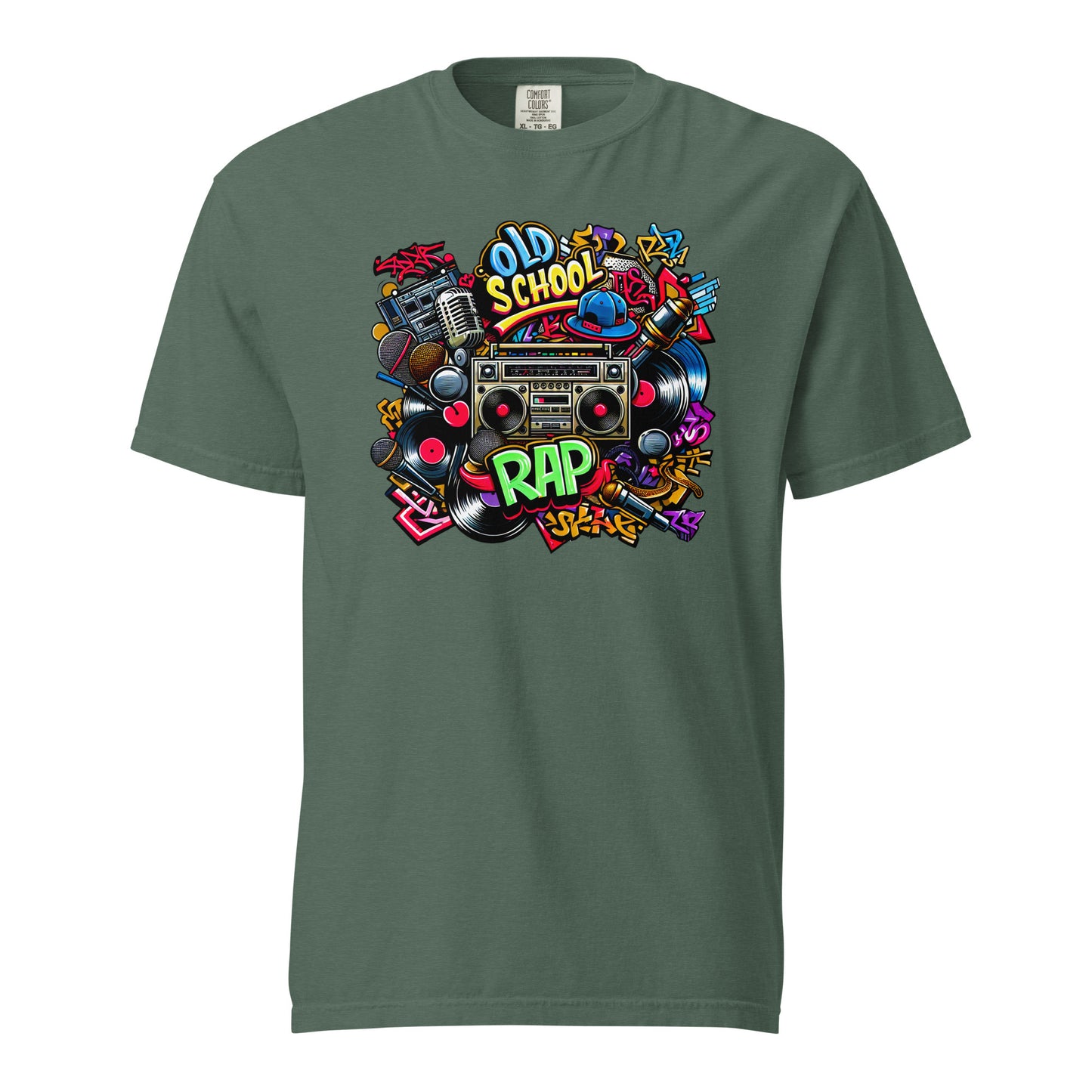 Old School Rap | Comfort Colors Premium Music T-Shirt