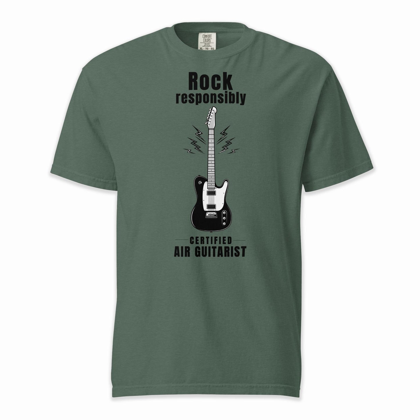 Rock Responsibly | Comfort Colors Premium Music T-Shirt
