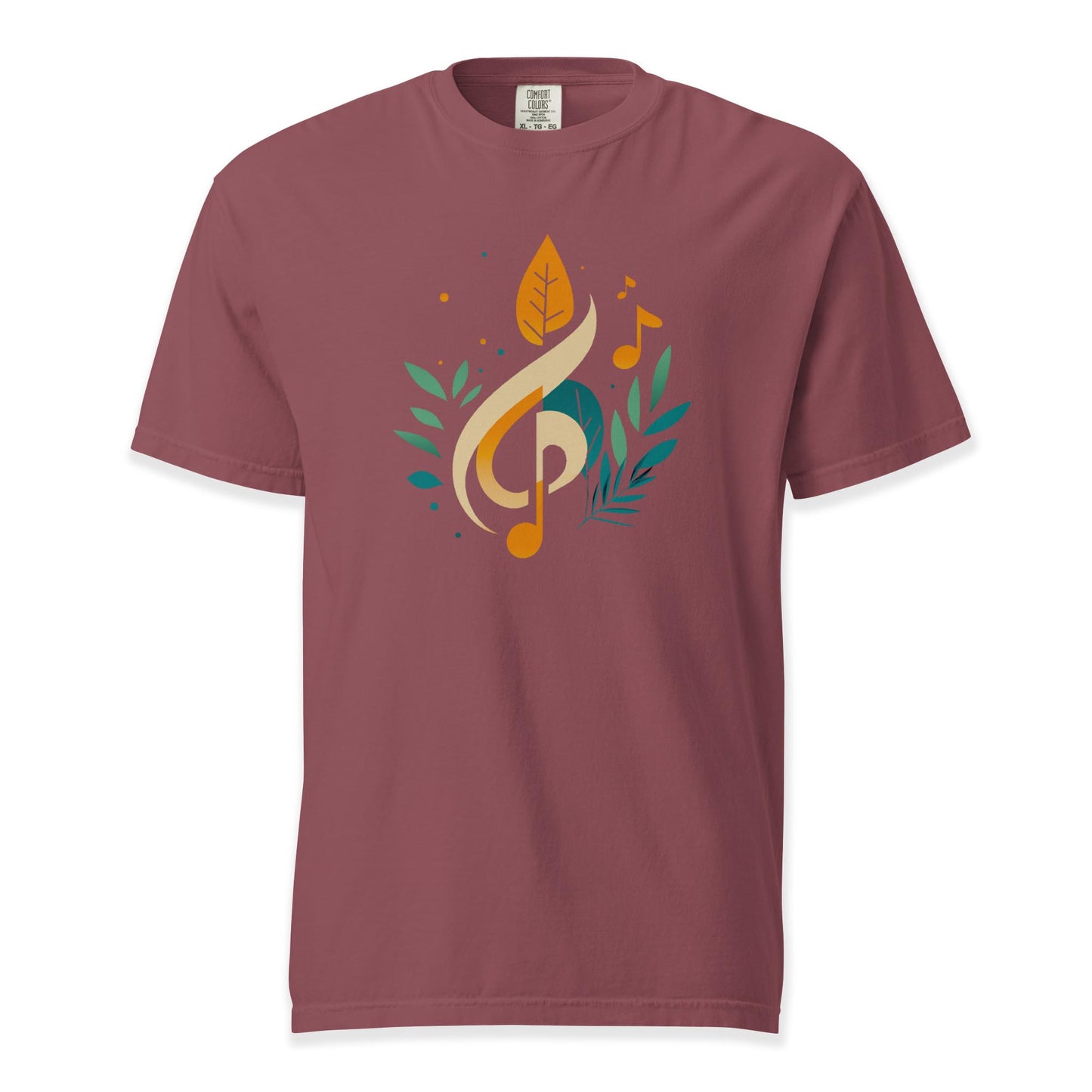 Nature’s Melody T-Shirt | Comfort Colors Premium Music T-Shirt