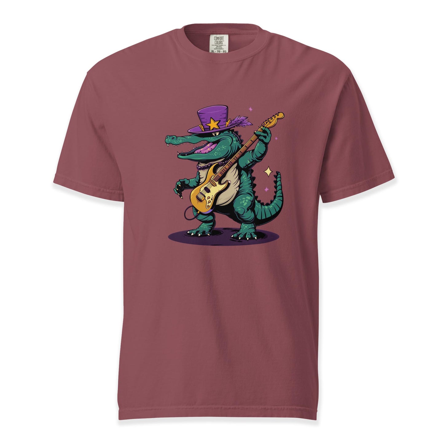Guitar Gator | Comfort Colors Premium Music T-Shirt