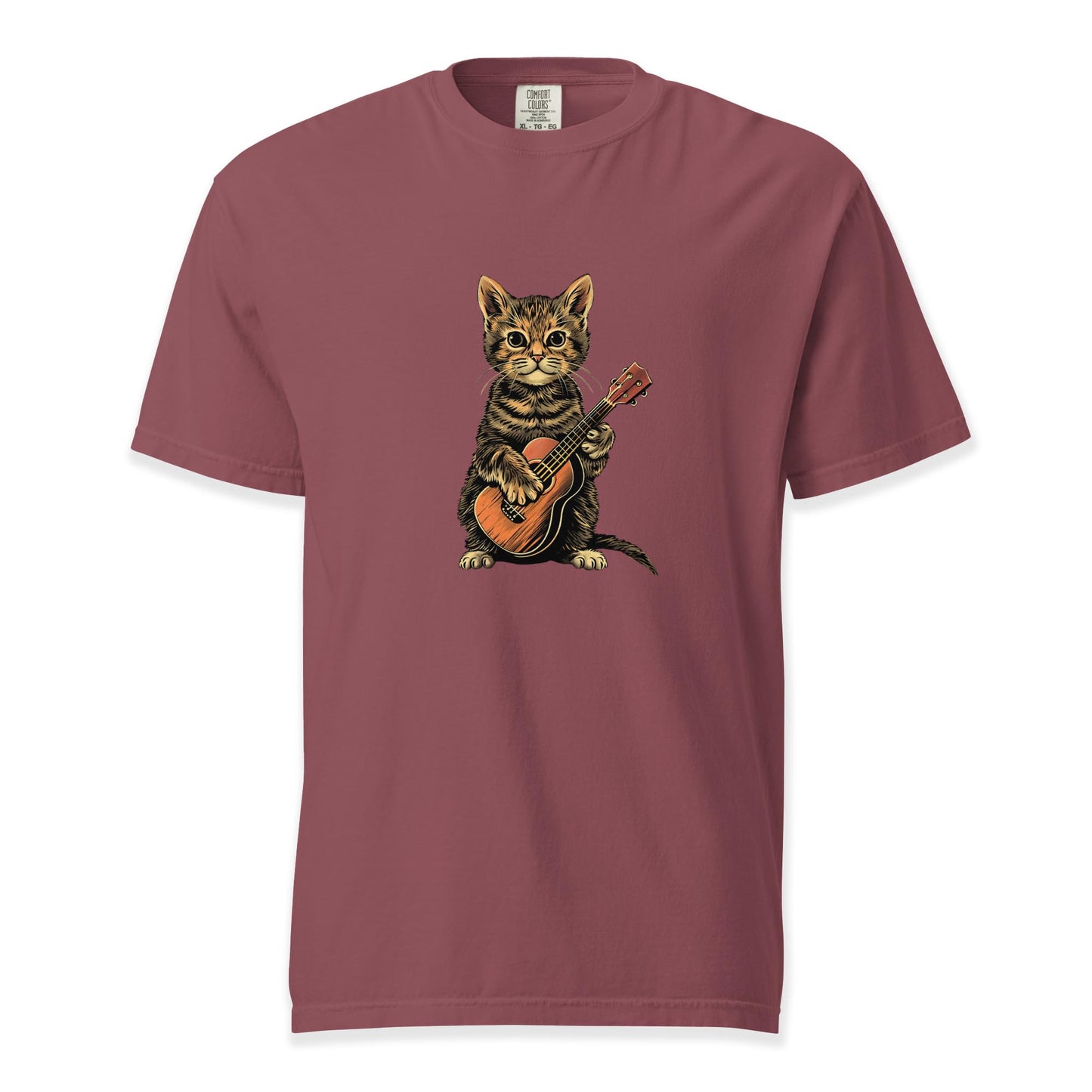 Tiny Tabby | Comfort Colors Premium Music T-Shirt