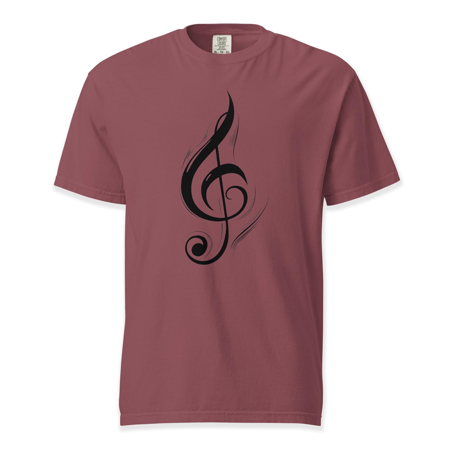 Spirit of the Note | Comfort Colors Premium Music T-Shirt