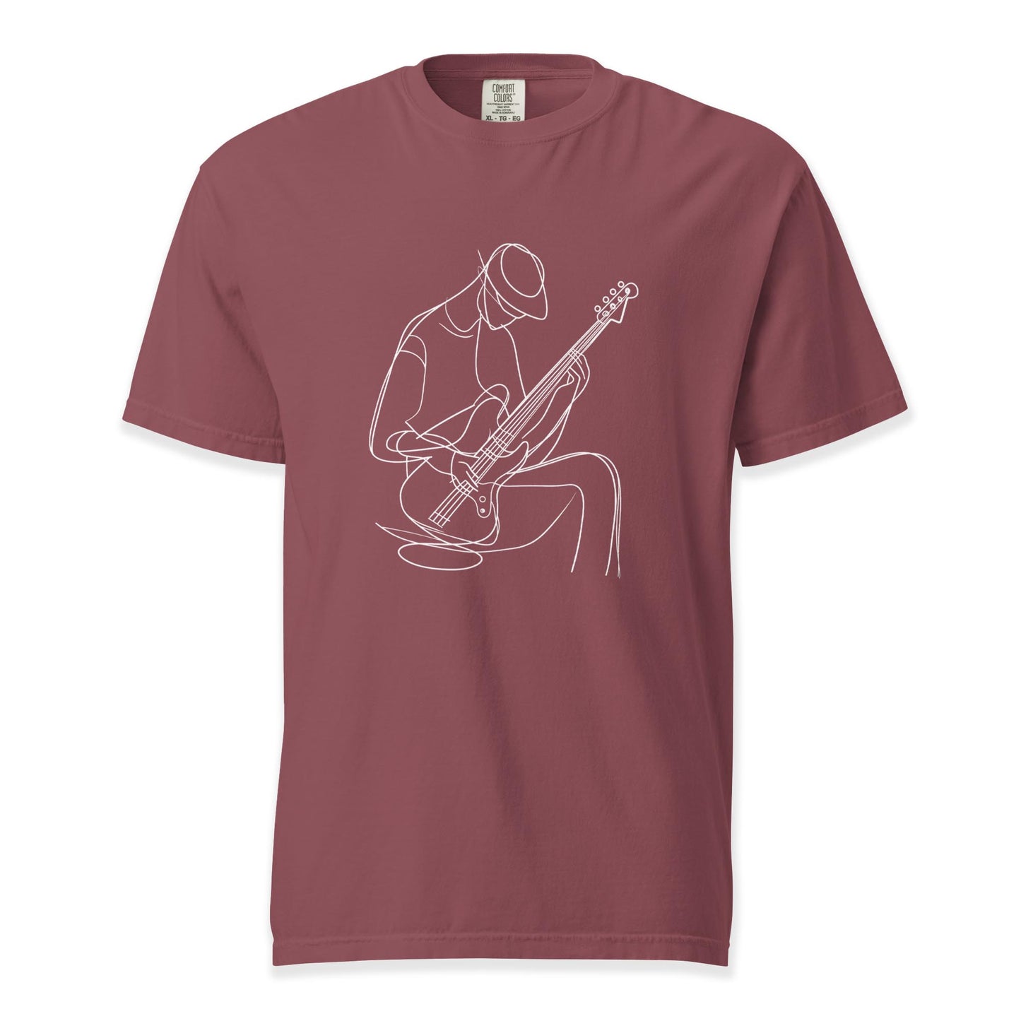 Outline Groove | Comfort Colors Premium Music T-Shirt